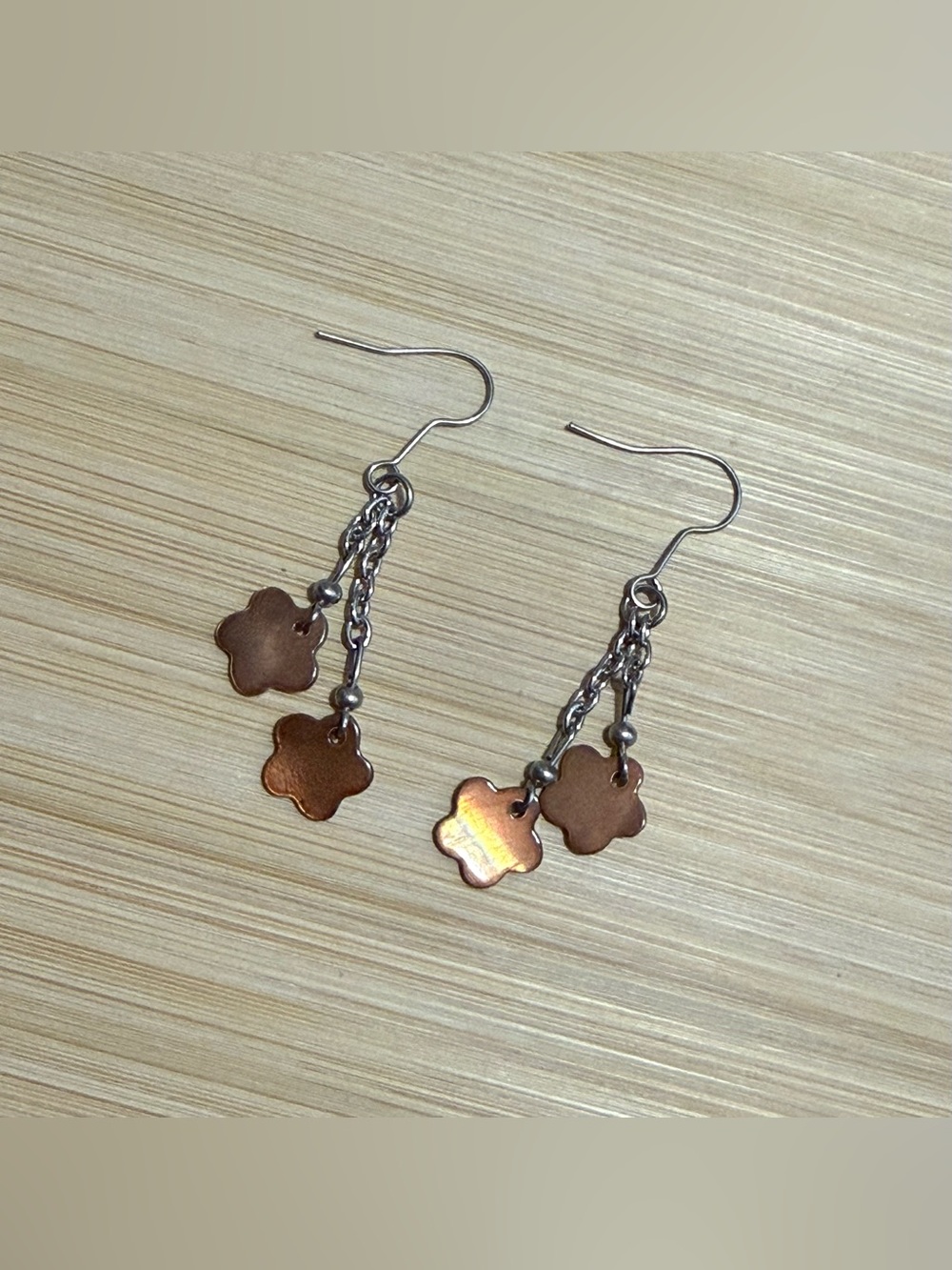 Dainty Flower Drop Earrings